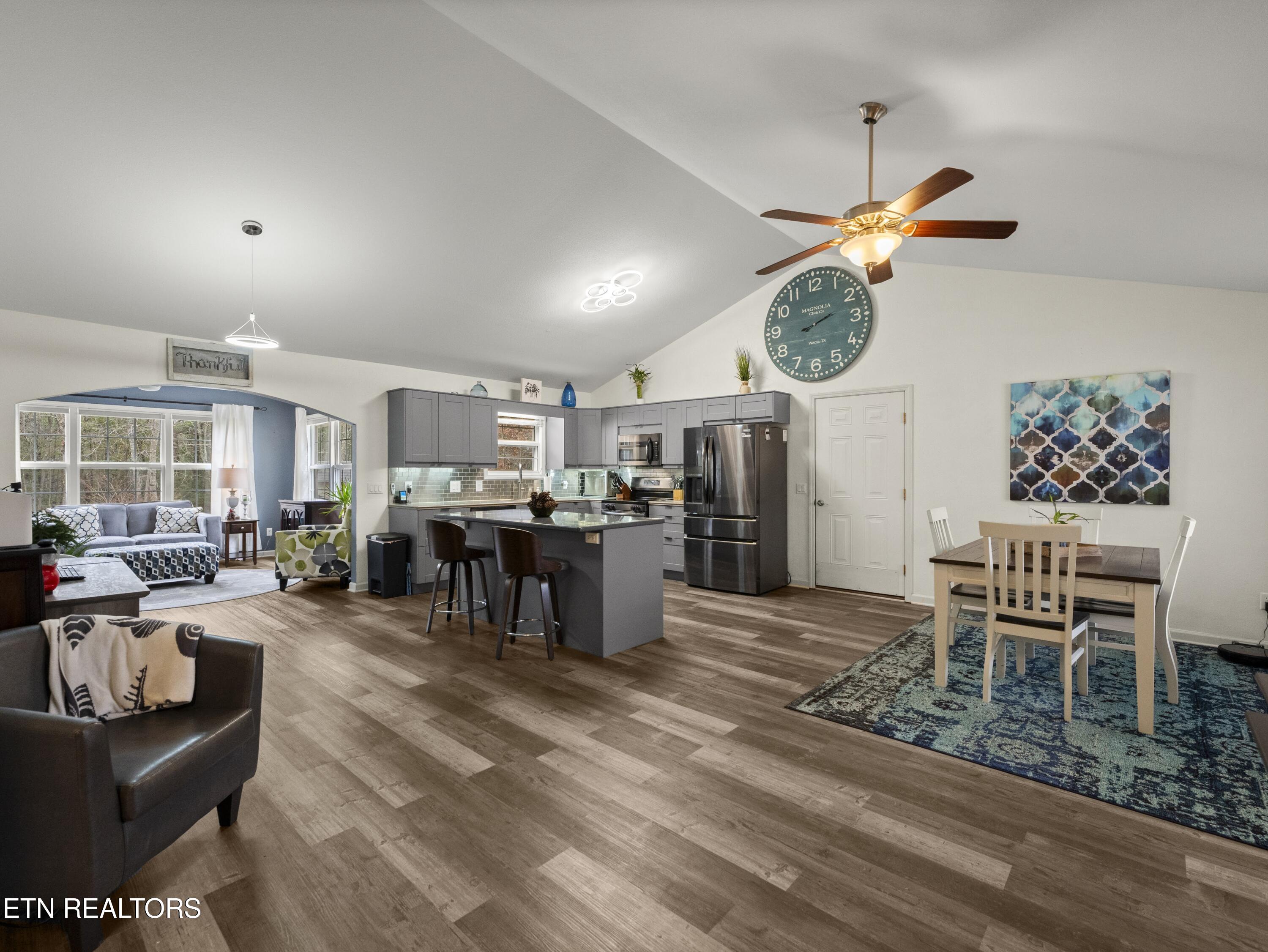 View From Dining Area -Open Concept