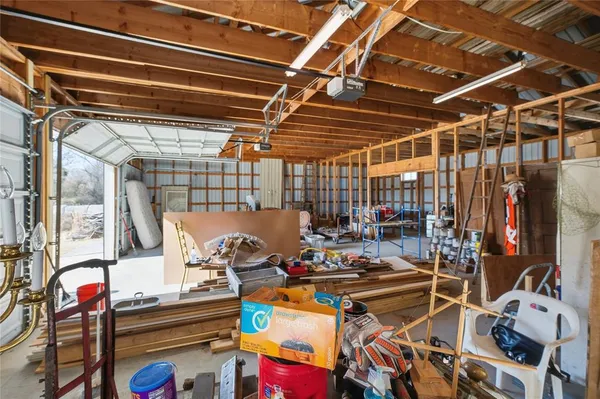 a backyard of a house