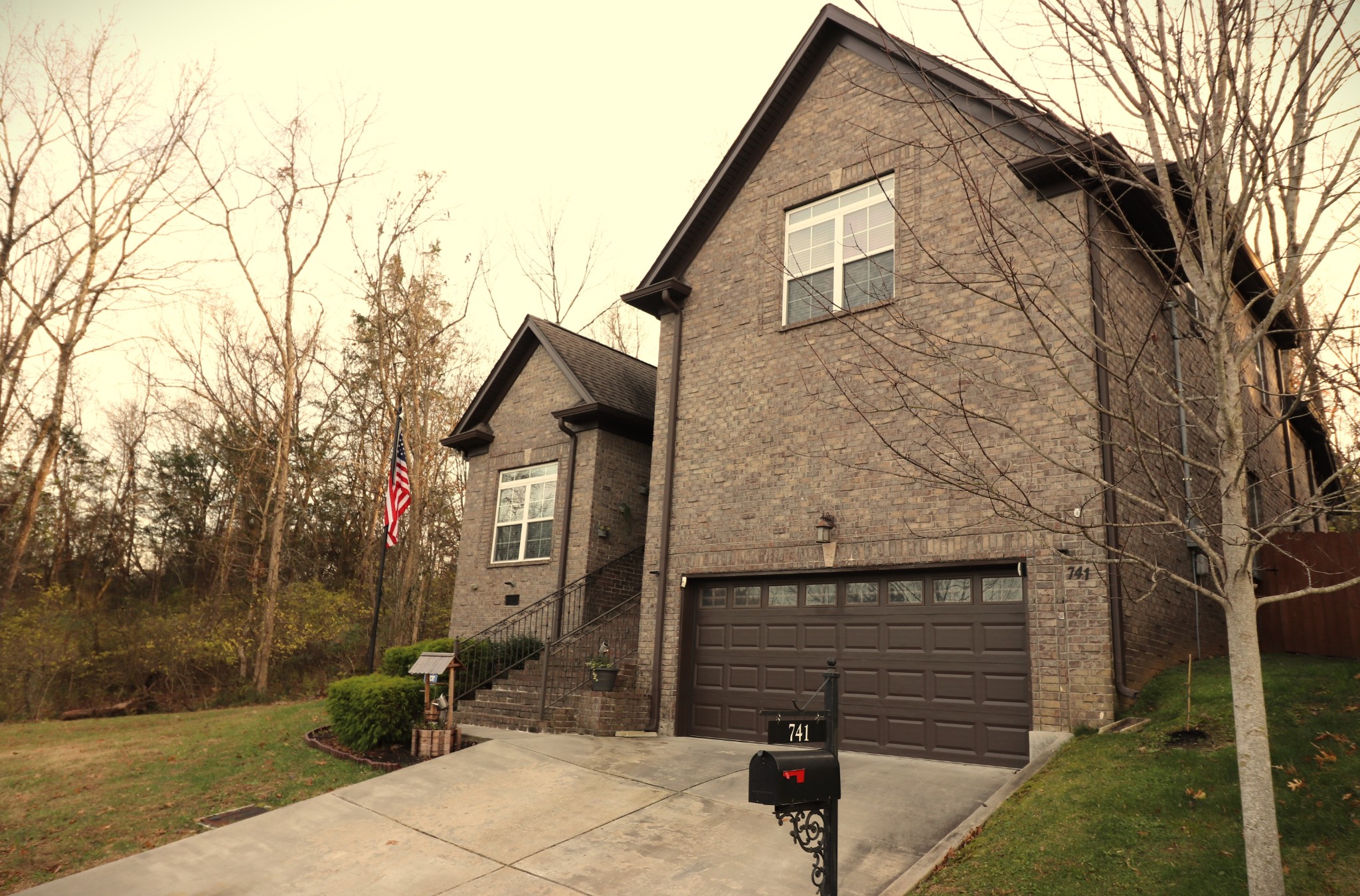 741 Bloomdale Trace Hermitage, TN 37076 - Photo 6 of 6 front view of a house with a yard