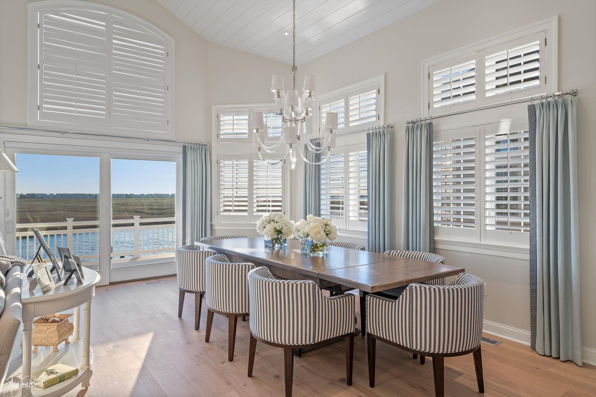 526 7th Street Avalon, NJ 08202 - Photo 23 of 24 a dining room with furniture and large windows