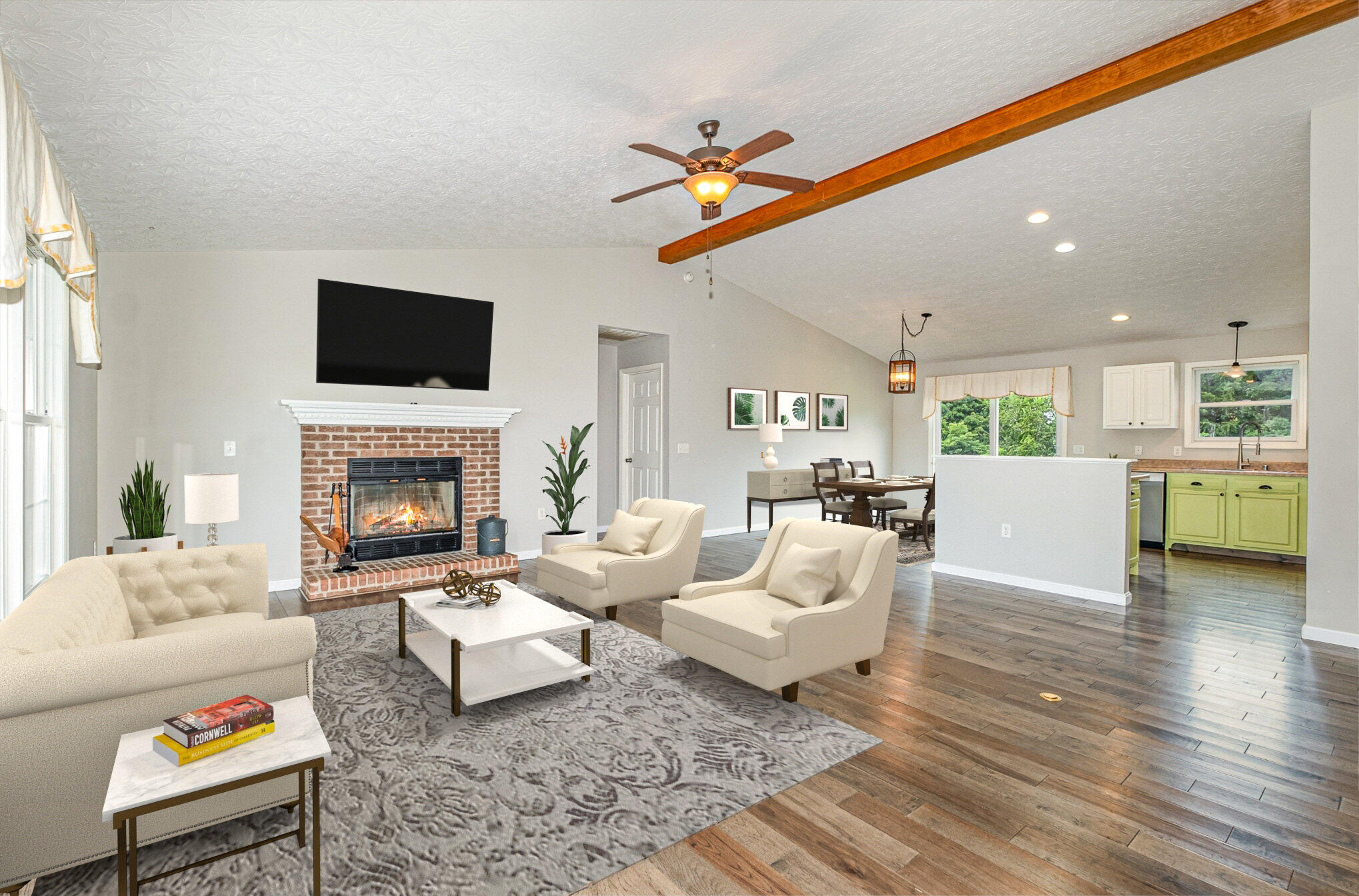 3694 Hester Ridge Road Wallingford, KY 41093 - Photo 5 of 43 Living Room Staged