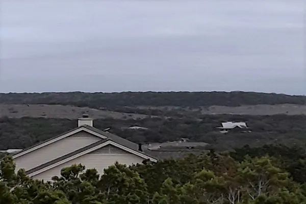an aerial view of house with outdoor space
