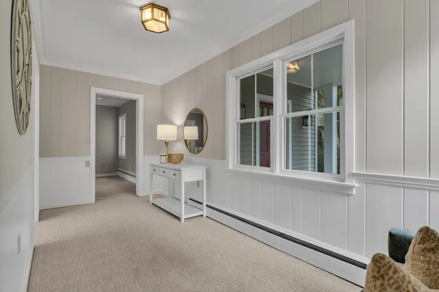 a view of living room and front door
