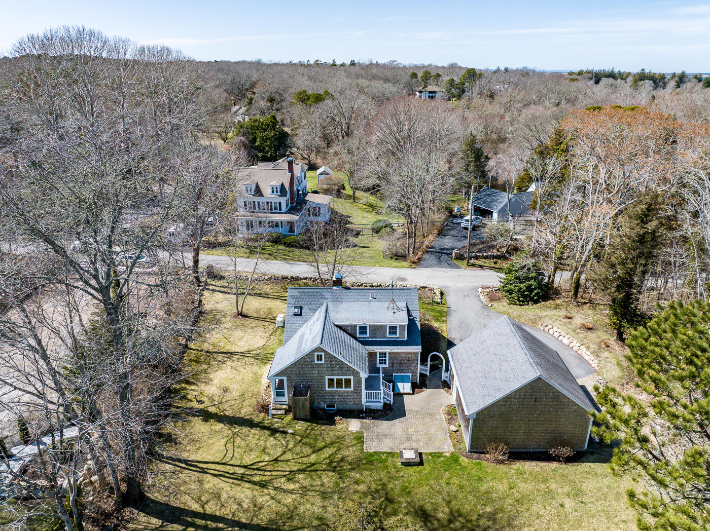 58 Pine Lane Barnstable, MA 02630 - Photo 3 of 37 an aerial view of a house with outdoor space