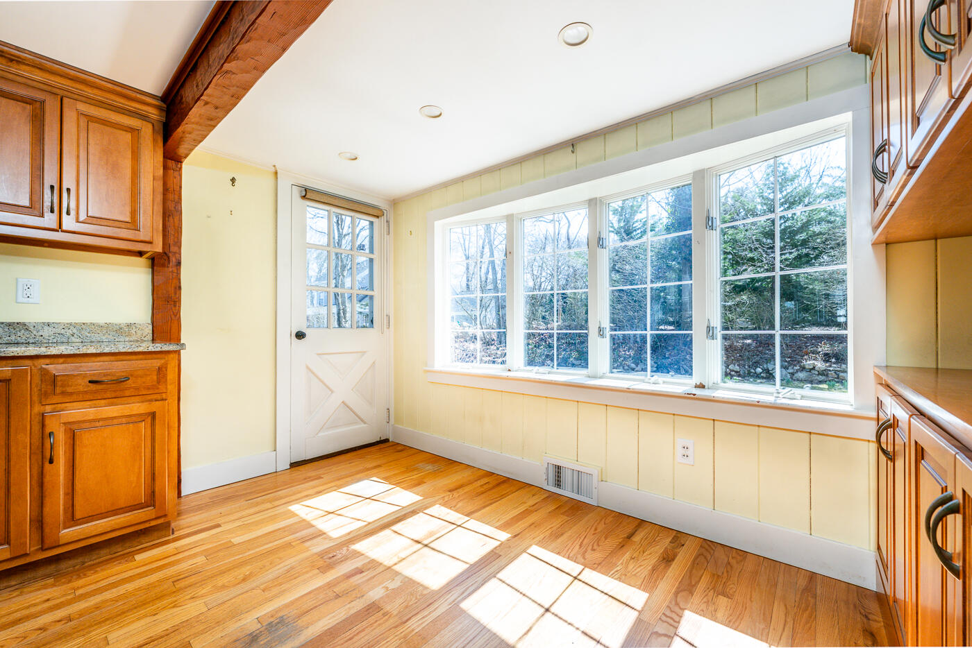 58 Pine Lane Barnstable, MA 02630 - Photo 9 of 37 a view of a kitchen with wooden floor and a kitchen area