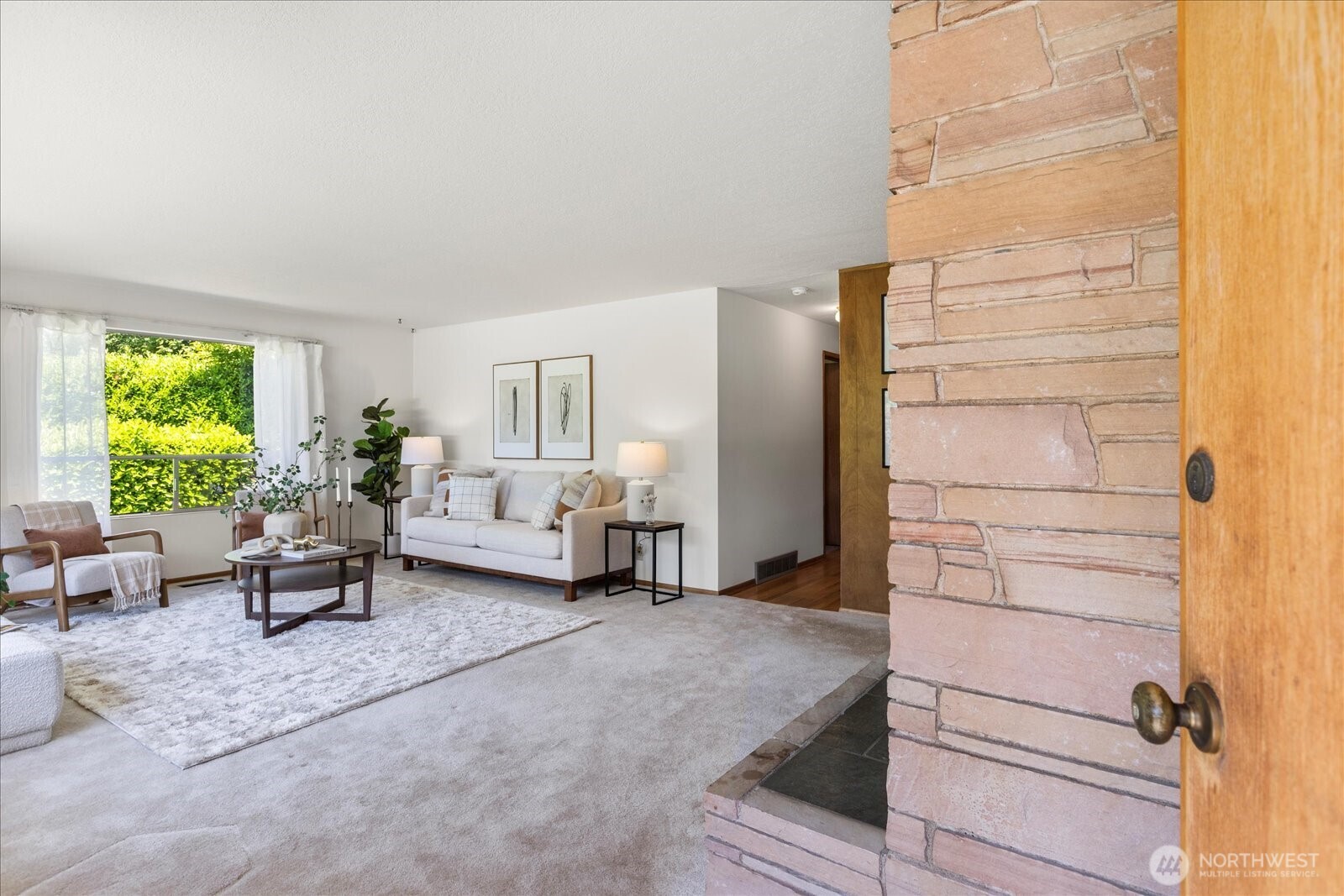 1420 Olympic Avenue Edmonds, WA 98020 - Photo 3 of 40 a living room with furniture and a window