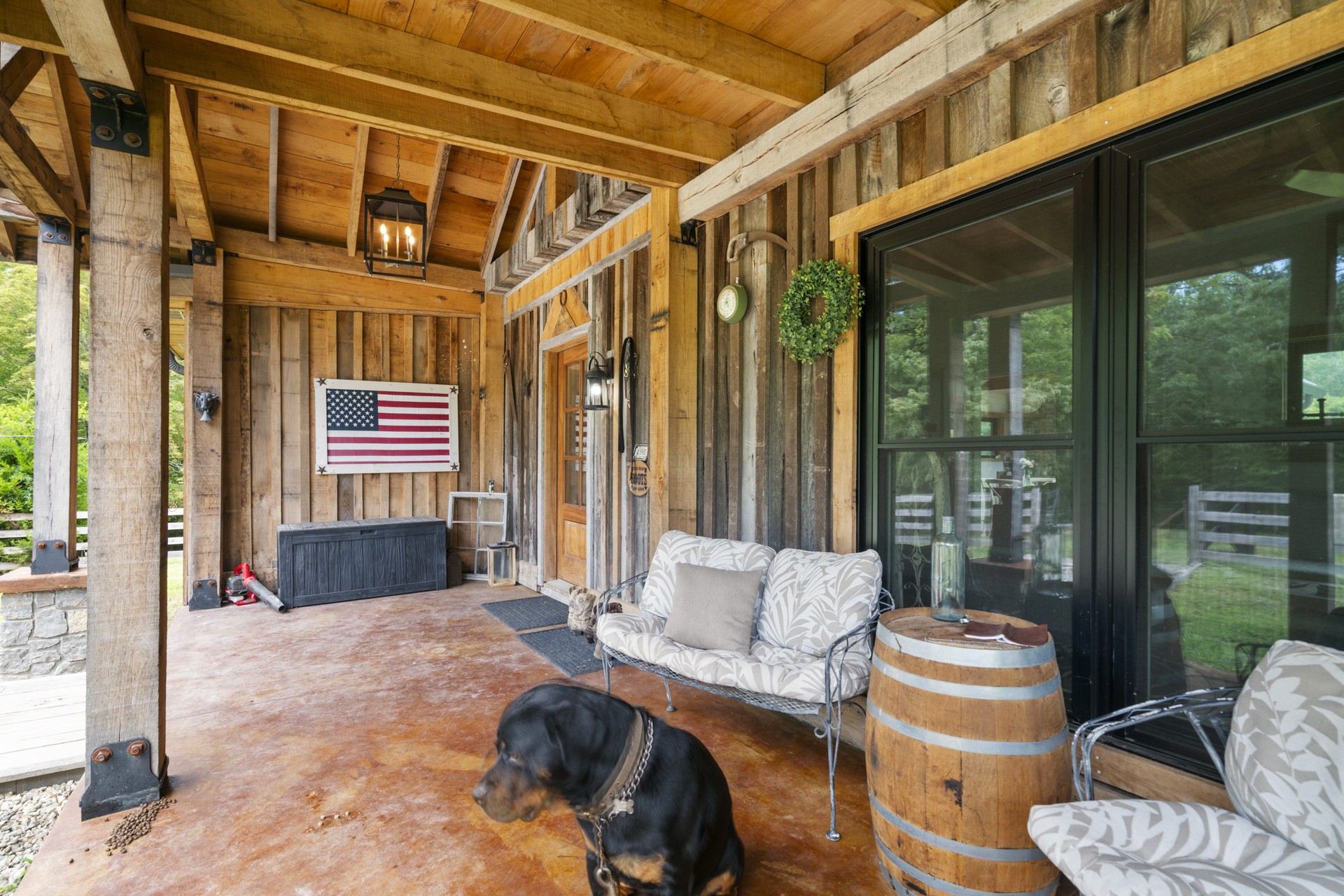 5656 Walter King Road Franklin, TN 37064 - Photo 18 of 36 a balcony with furniture and outdoor space