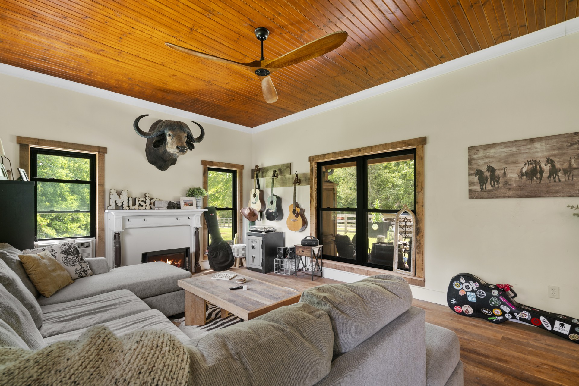 5656 Walter King Road Franklin, TN 37064 - Photo 26 of 36 a bedroom with furniture and a large window