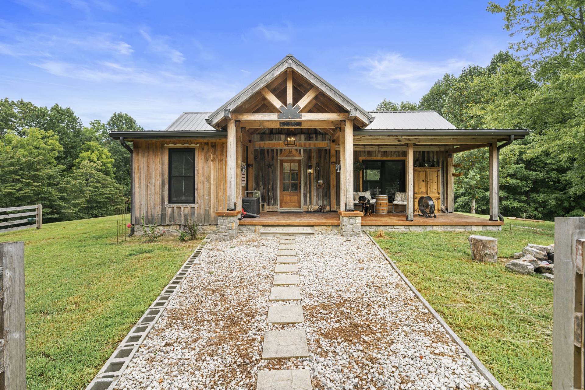 5656 Walter King Road Franklin, TN 37064 - Photo 8 of 36 a front view of a house with a yard