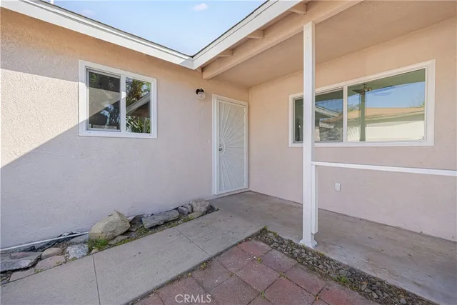 a view of an entryway