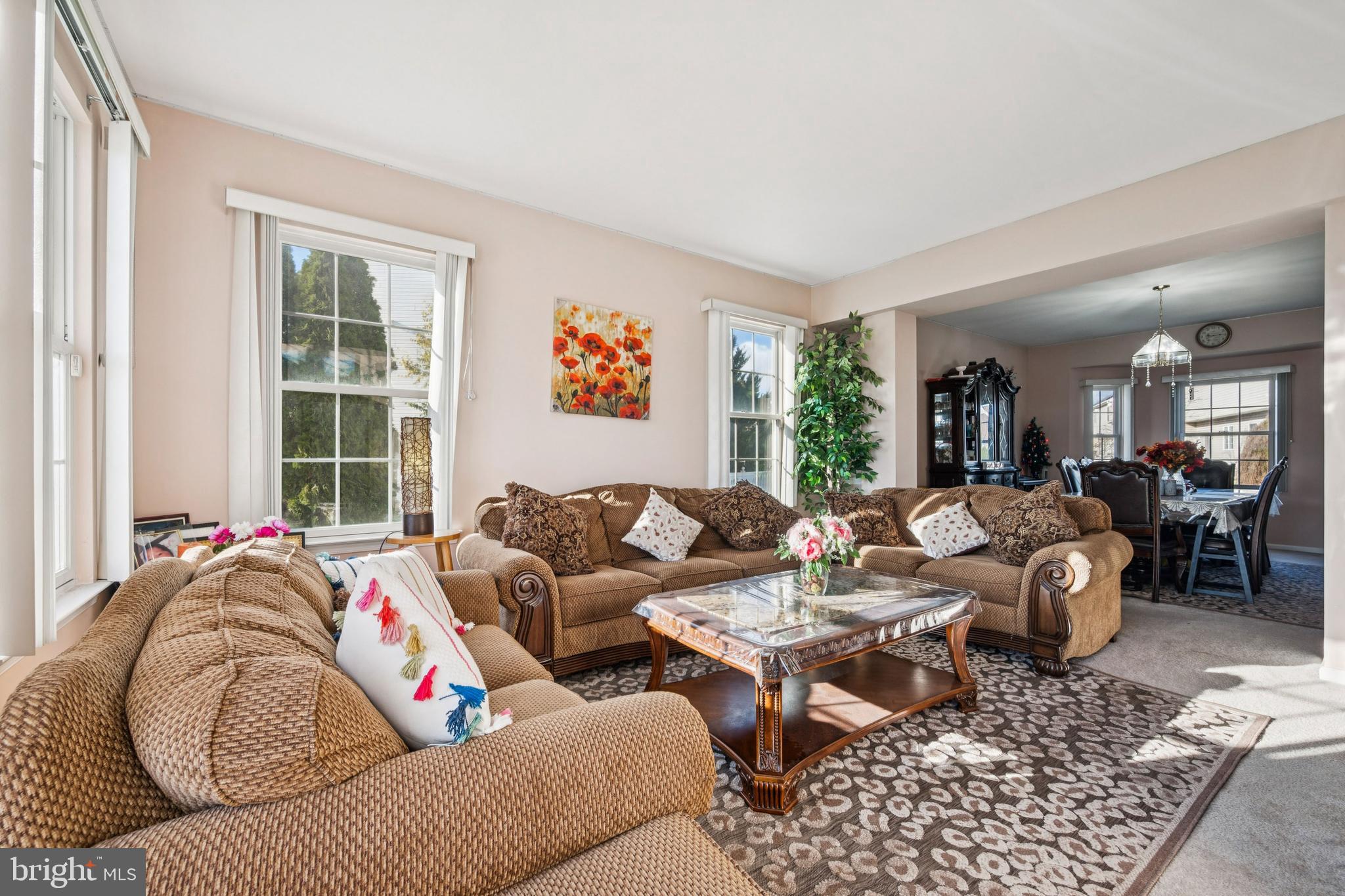 17 Jasmine Way Sewell, NJ 08080 - Photo 11 of 30 a living room with furniture fireplace and a window