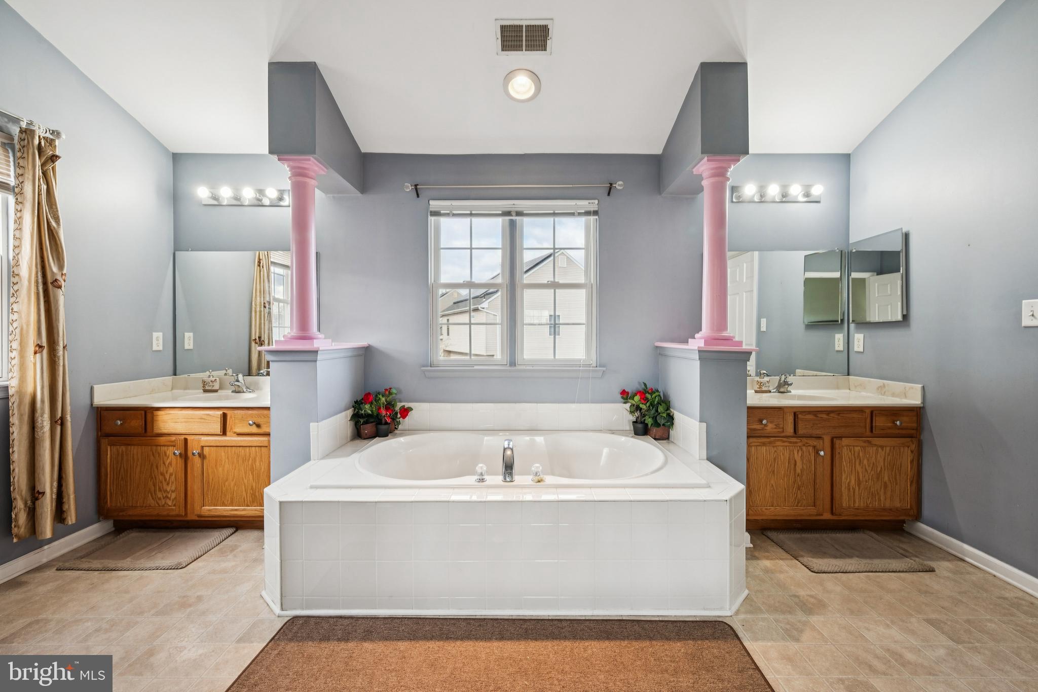 17 Jasmine Way Sewell, NJ 08080 - Photo 17 of 30 a spacious bathroom with a tub sink shower and mirror