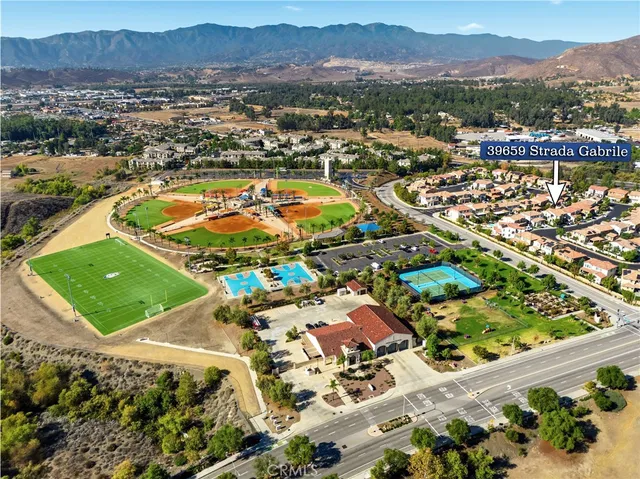 a view of a city with an ocean