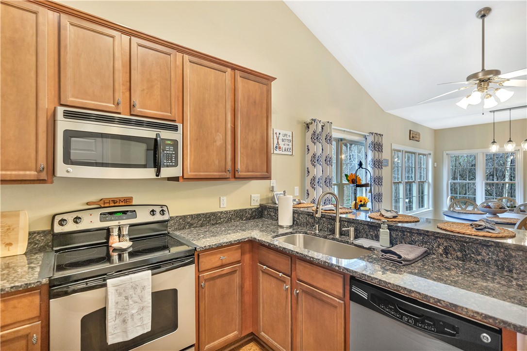 101 Riviera Circle Anderson, SC 29621 - Photo 16 of 35 This bright kitchen features ample counter space, modern appliances, and a seamless flow into the dining area.