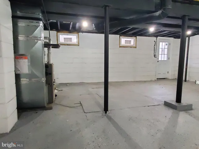 a view of water heater room