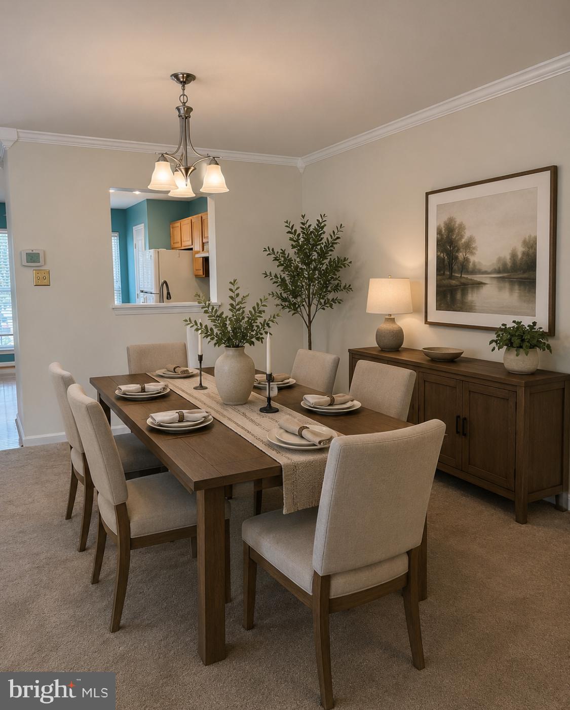 704 Shallow Ridge Court Abingdon, MD 21009 - Photo 11 of 43 Virtually staged dining room