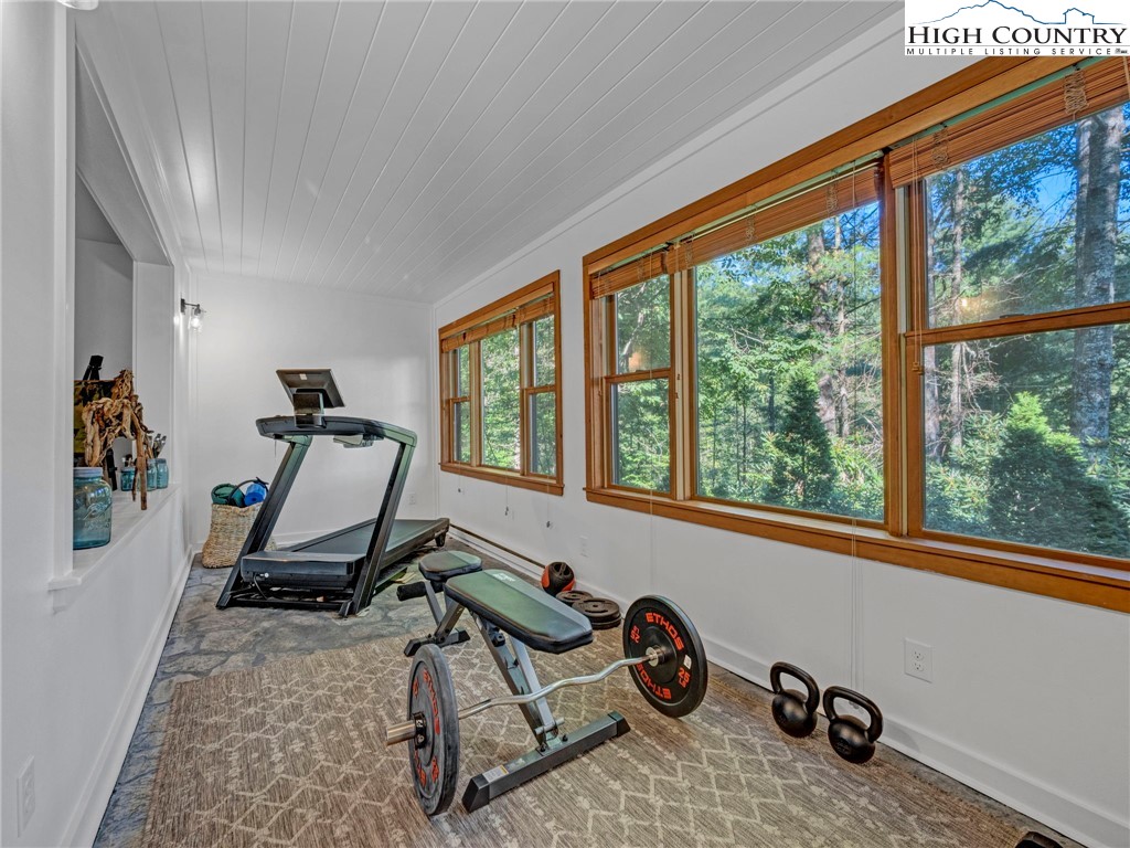 165-201 All Hallows Road Boone, NC 28607 - Photo 27 of 46 a view of a room with gym equipment