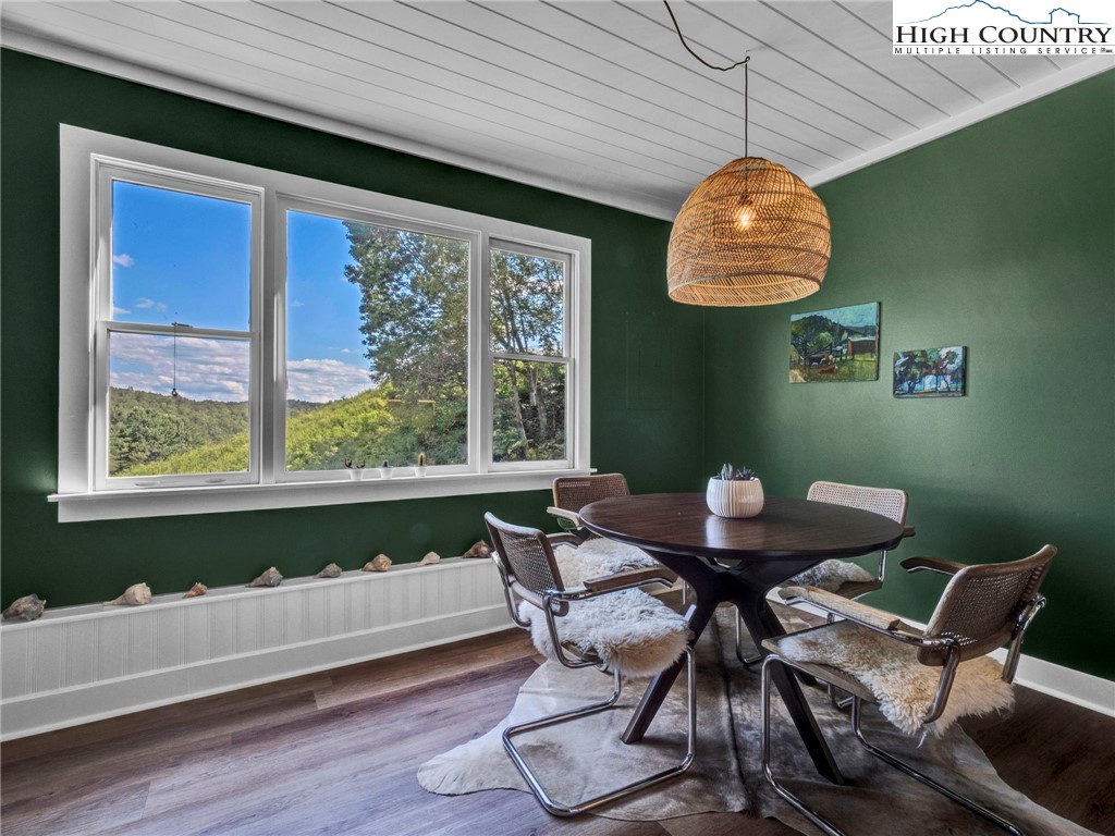 165-201 All Hallows Road Boone, NC 28607 - Photo 36 of 46 a view of a dining room with furniture window and outside view