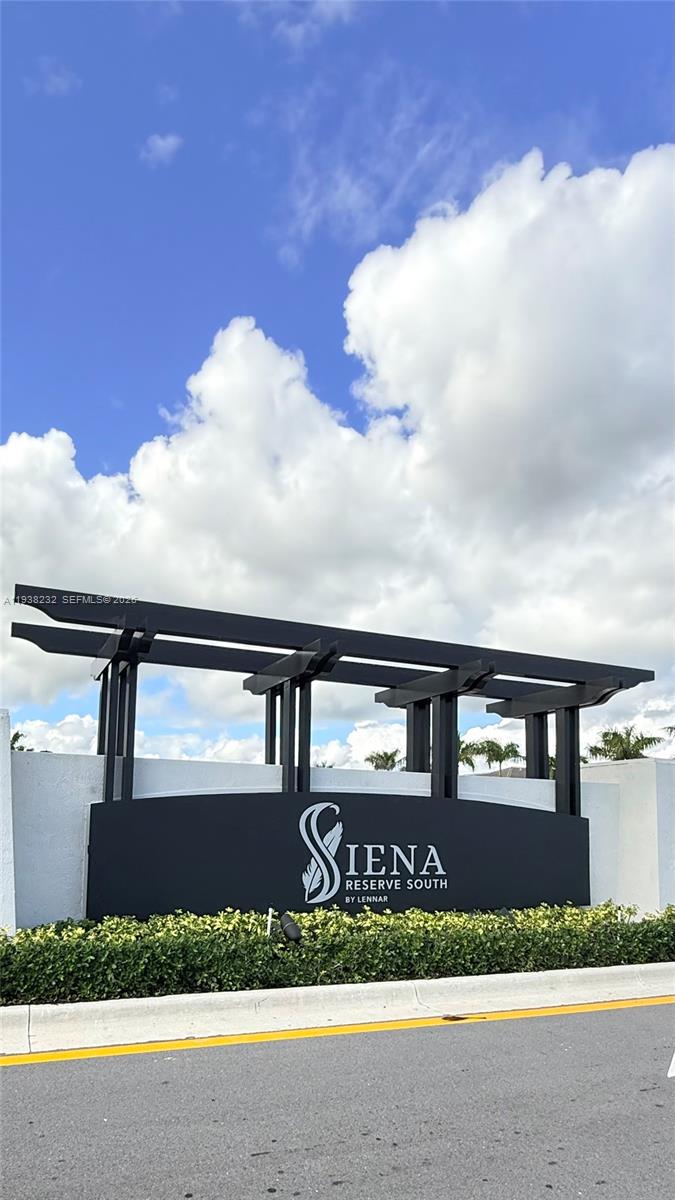 a view of a street with building