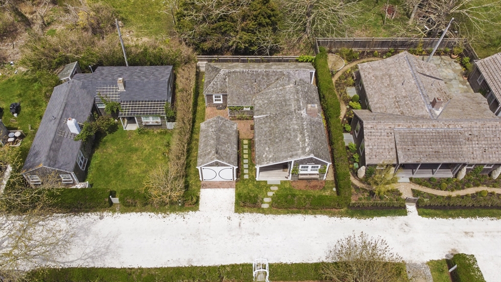 9 Lily Street Nantucket, MA 02554 - Photo 2 of 17 an aerial view of a house