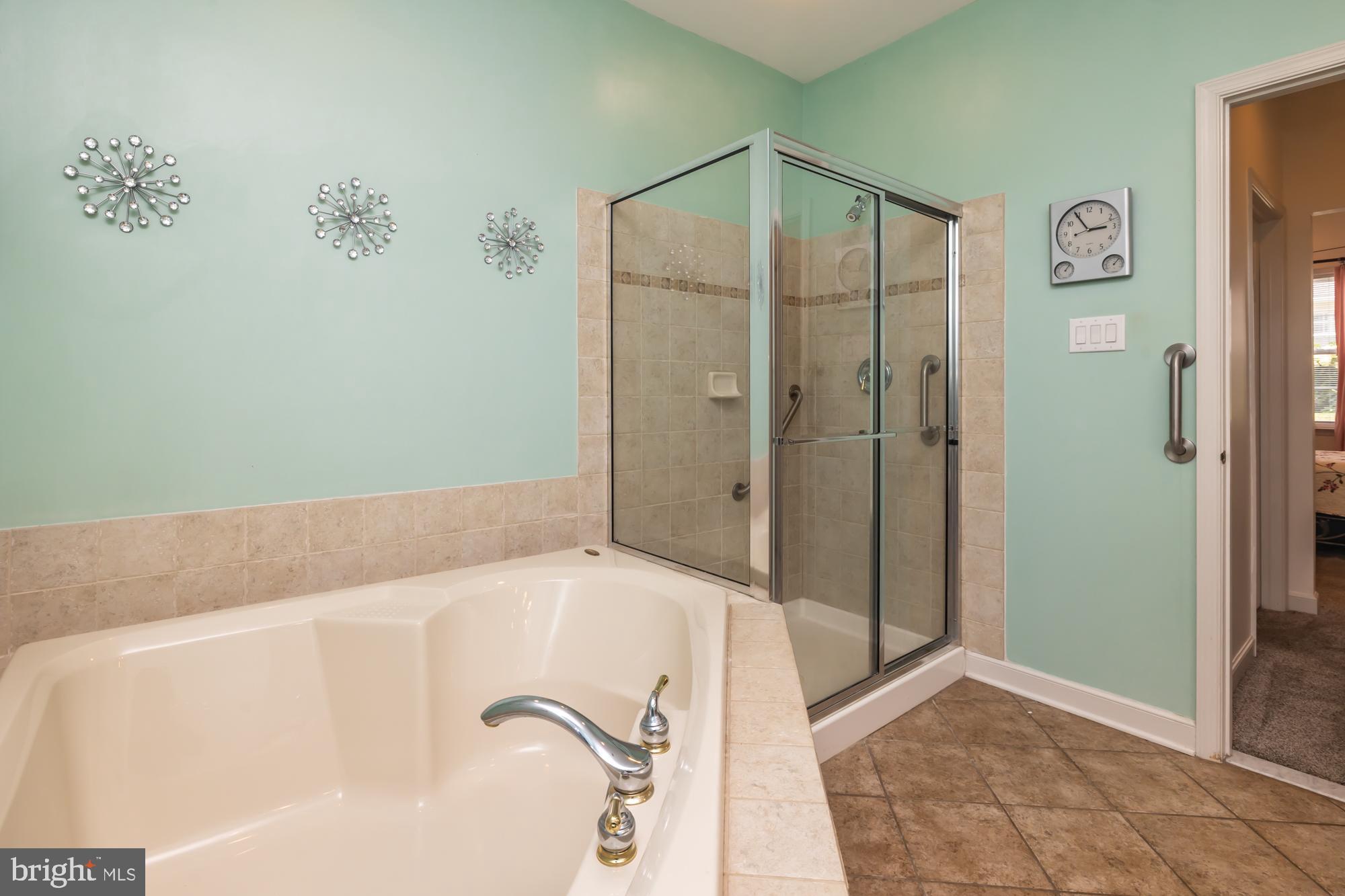 105 Hulnick Road, Unit 438 Coatesville, PA 19320 - Photo 26 of 43 Soaking tub and walking shower