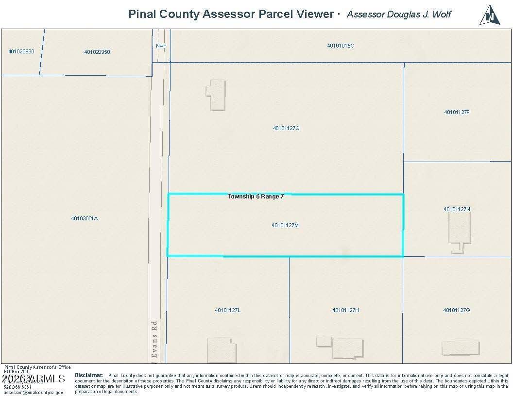 5513 North Evans Road Casa Grande, AZ 85194 - Photo 3 of 4 Parcel View 1