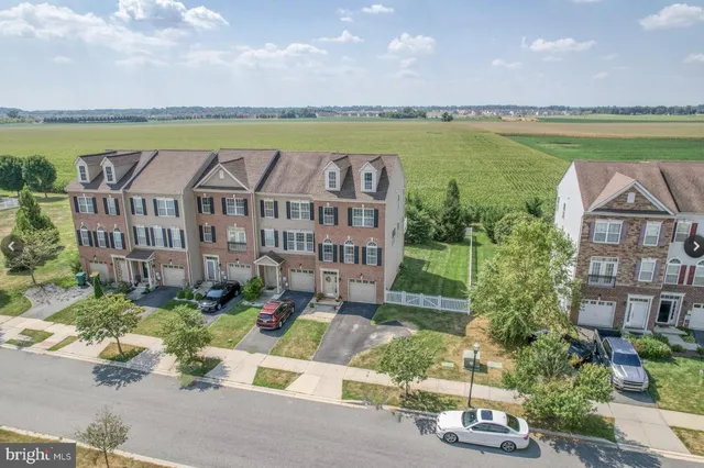 a view of a lake with a building in front of it