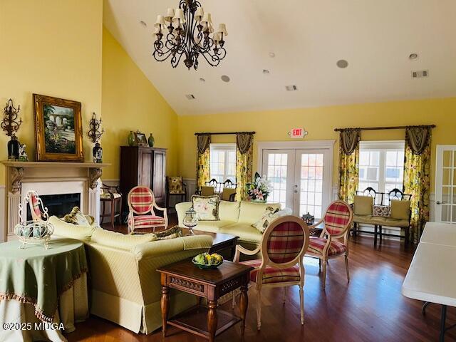 1402 Cottage Hill Drive Macon, GA 31210 - Photo 24 of 27 a living room with fireplace furniture and a wooden floor