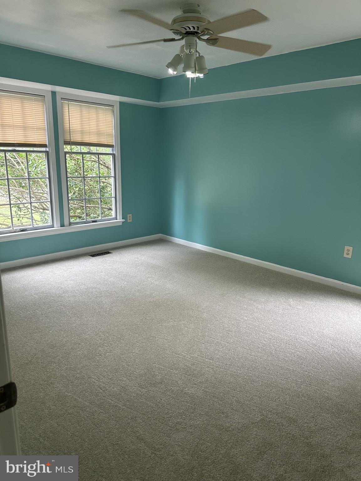 Main level bedroom with new carpet