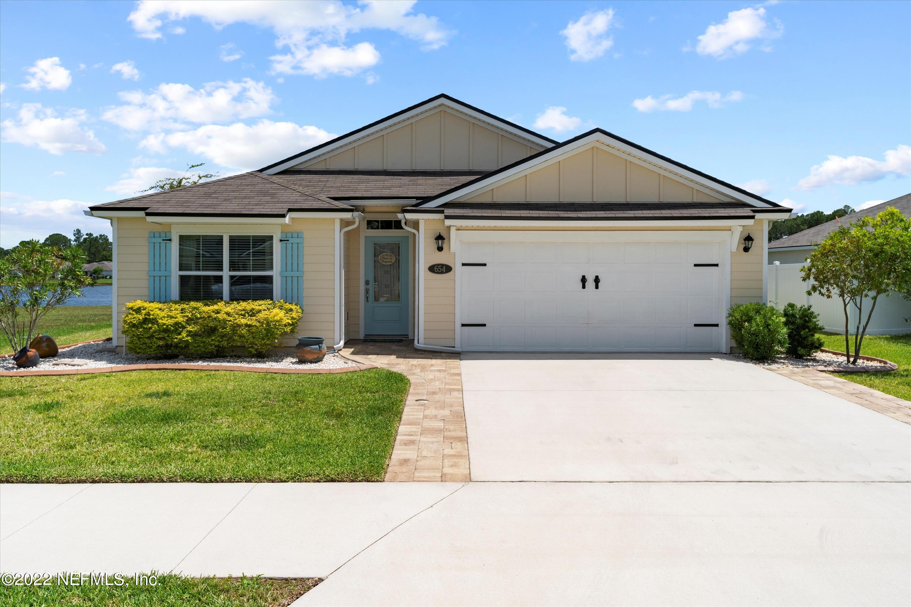 654 Deer Crossing Road St. Augustine, FL 32086 - Photo 1 of 43 Front