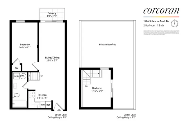 $695,000 | 1226 Saint Marks Avenue, Unit 4A | Weeksville