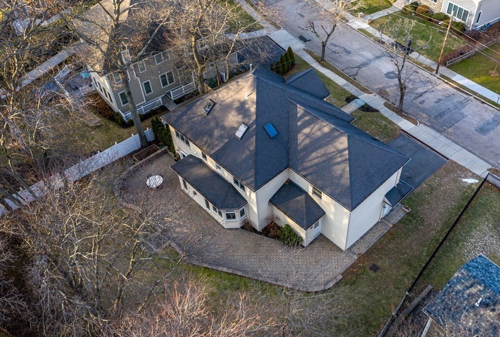 18 Fox Hill Road Newton, MA 02459 - Photo 36 of 37 a view of a house with a yard