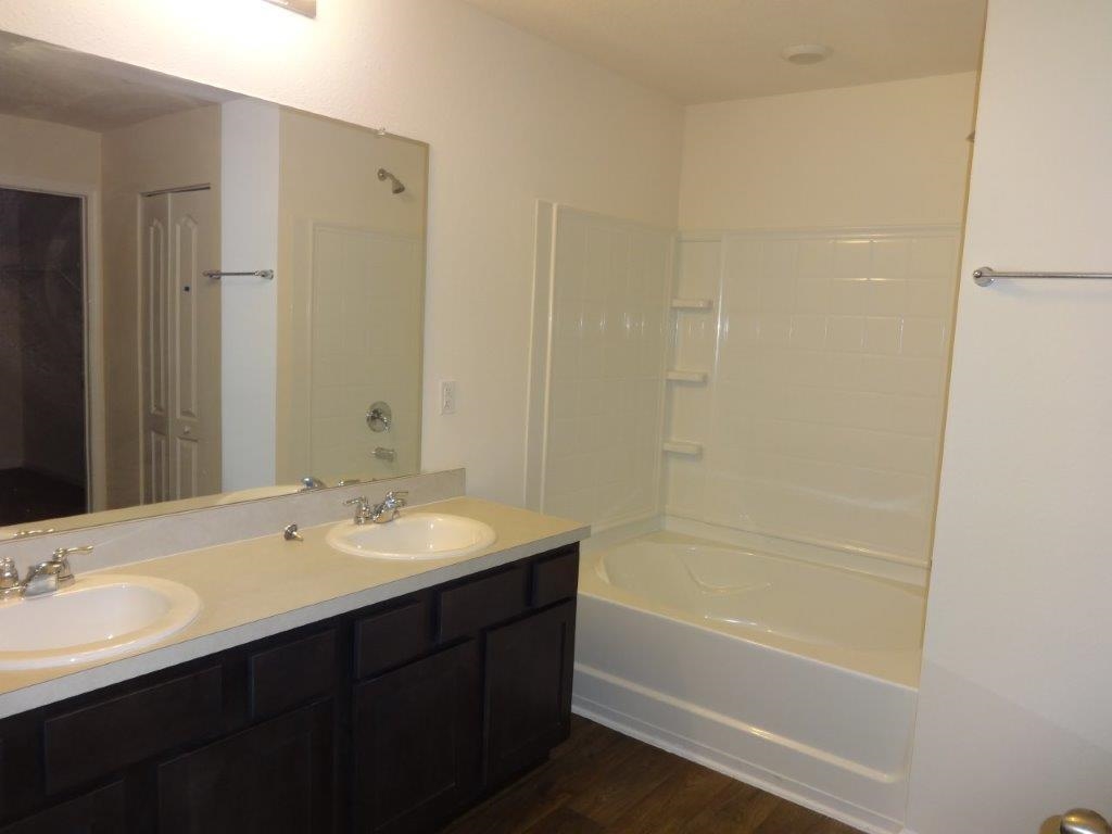 382 Falcon Ridge Road St. Augustine, FL 32084 - Photo 8 of 21 a bathroom with a tub sink double vanity and a mirror