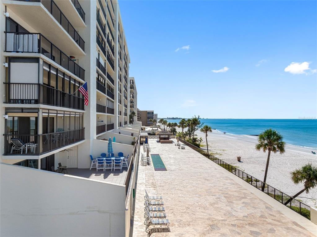 15000 Gulf Boulevard, Unit 408 Madeira Beach, FL 33708 - Photo 26 of 35 a view of a balcony with ocean view