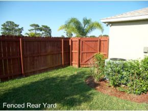 1010 Northeast Morgan Palm Bay, FL 32905 - Photo 11 of 12 a view of a backyard with plants