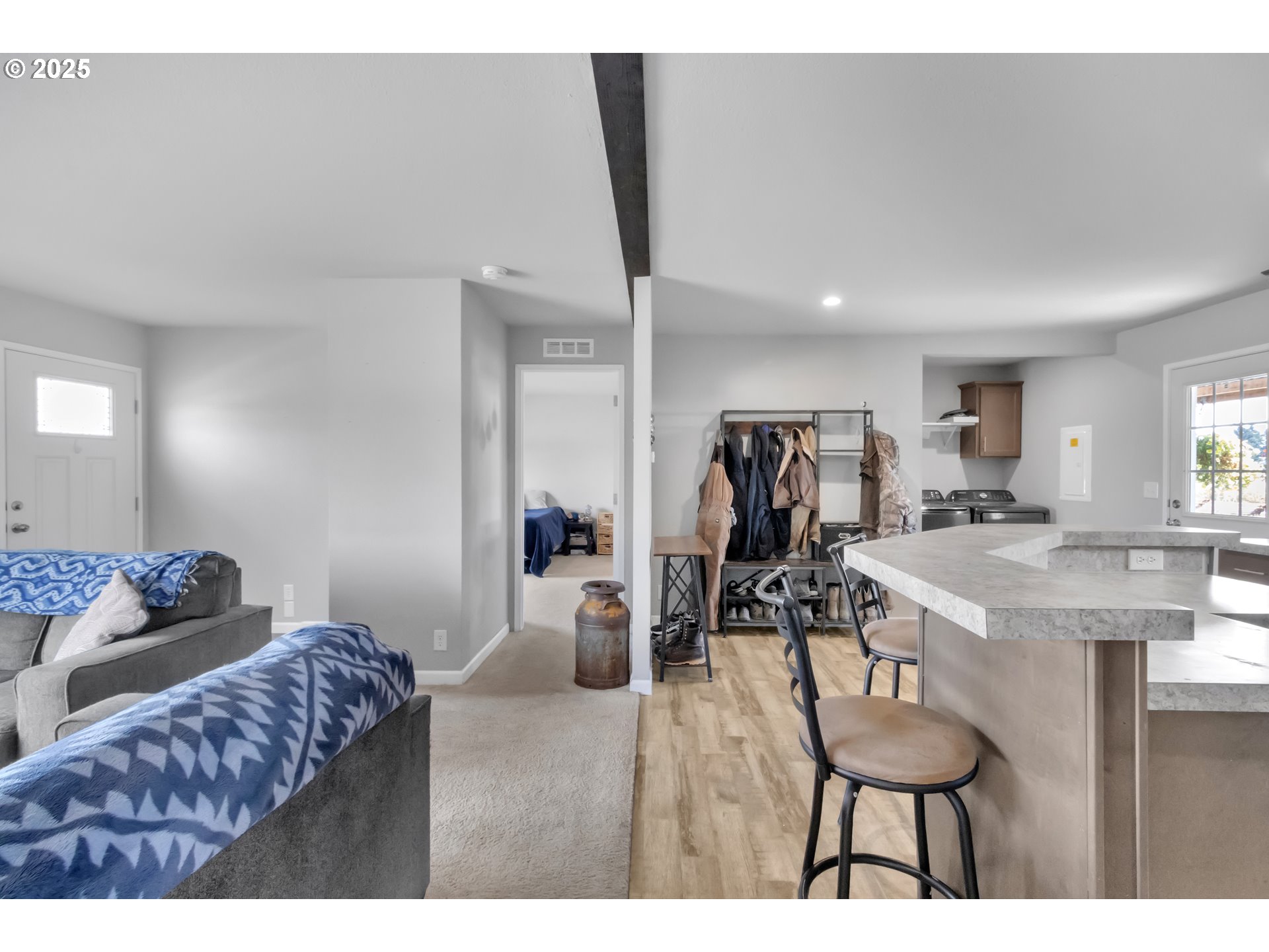 24550 Southwest Red Prairie Road Sheridan, OR 97378 - Photo 15 of 33 a living room with furniture and a table