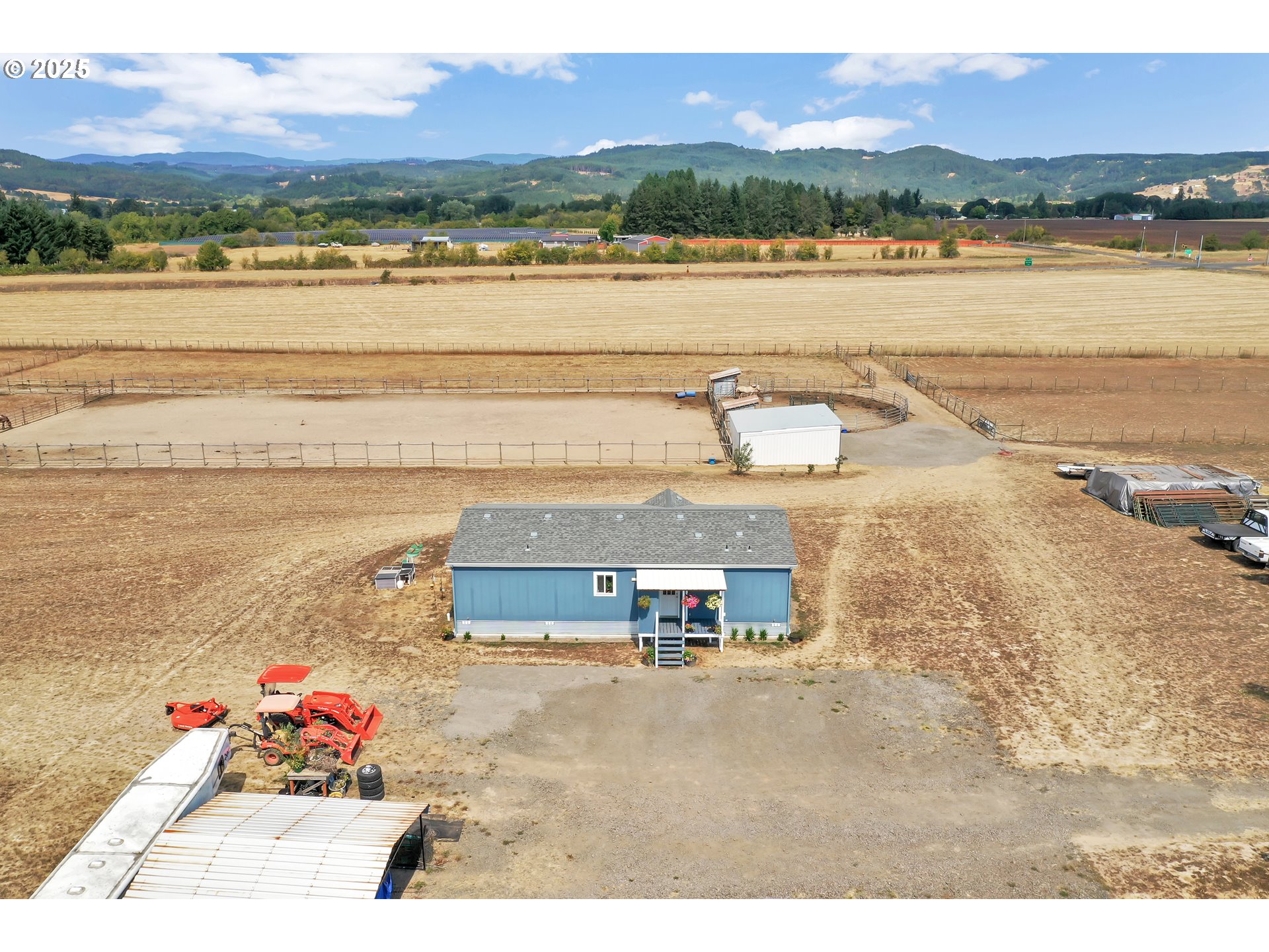 24550 Southwest Red Prairie Road Sheridan, OR 97378 - Photo 26 of 33 a view of lake with city view