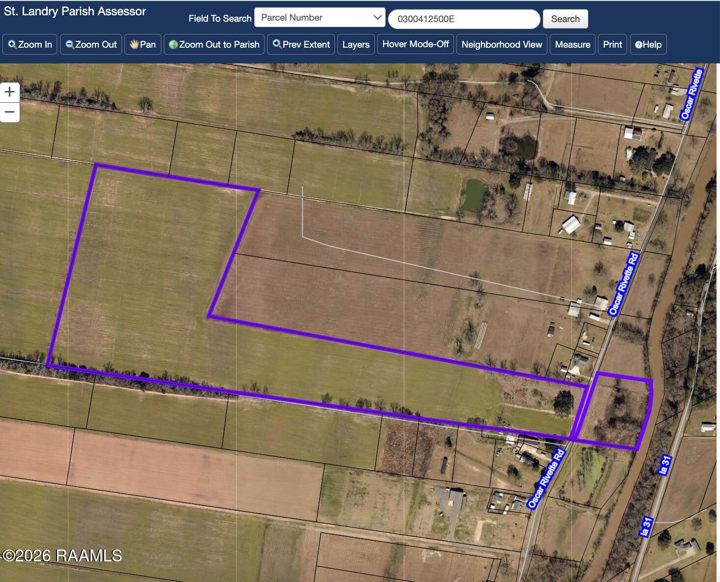Tbd Oscar Rivette Road Arnaudville, LA 70512 - Photo 16 of 32 37.329 zoomed out