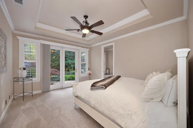 a bathroom with a sink vanity granite shower and a mirror