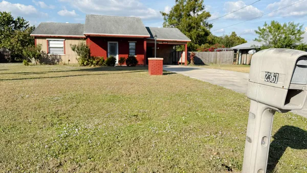 a view of an outdoor space and yard
