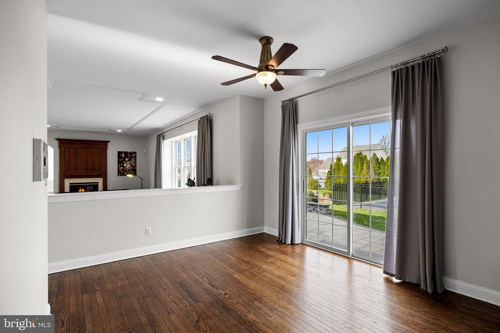 5 Periwinkle Place Lumberton, NJ 08048 - Photo 22 of 61 a view of livingroom with hardwood floor and ceiling fan