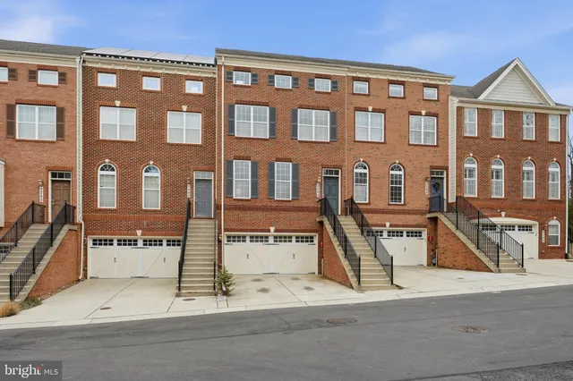 a front view of a building