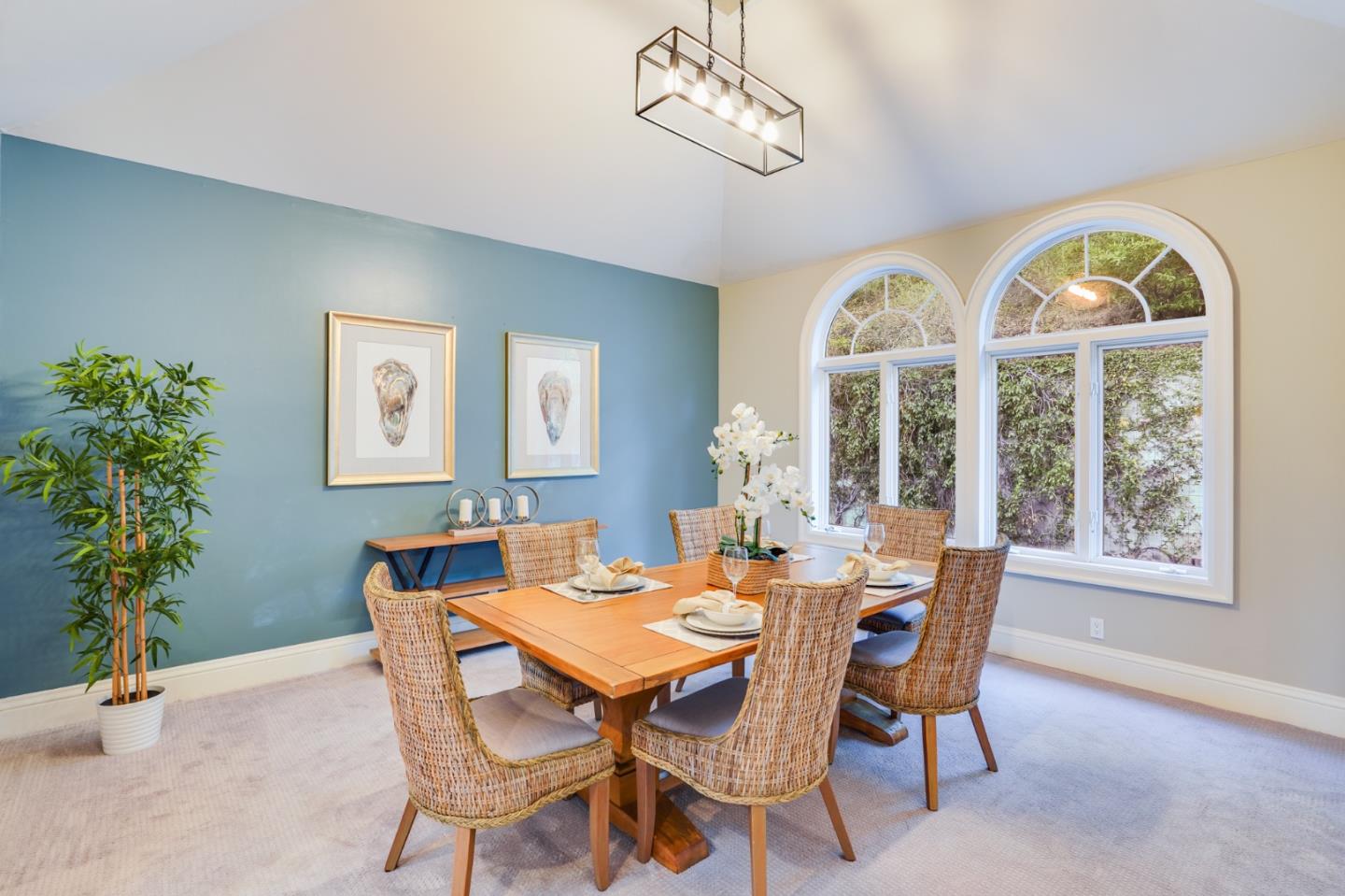 18565 Overlook Road Monte Sereno, CA 95030 - Photo 13 of 72 a view of a dining room with furniture window and outside view