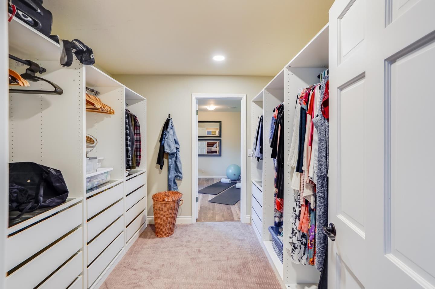 18565 Overlook Road Monte Sereno, CA 95030 - Photo 32 of 72 a view of walk in closet with clothes and shoes