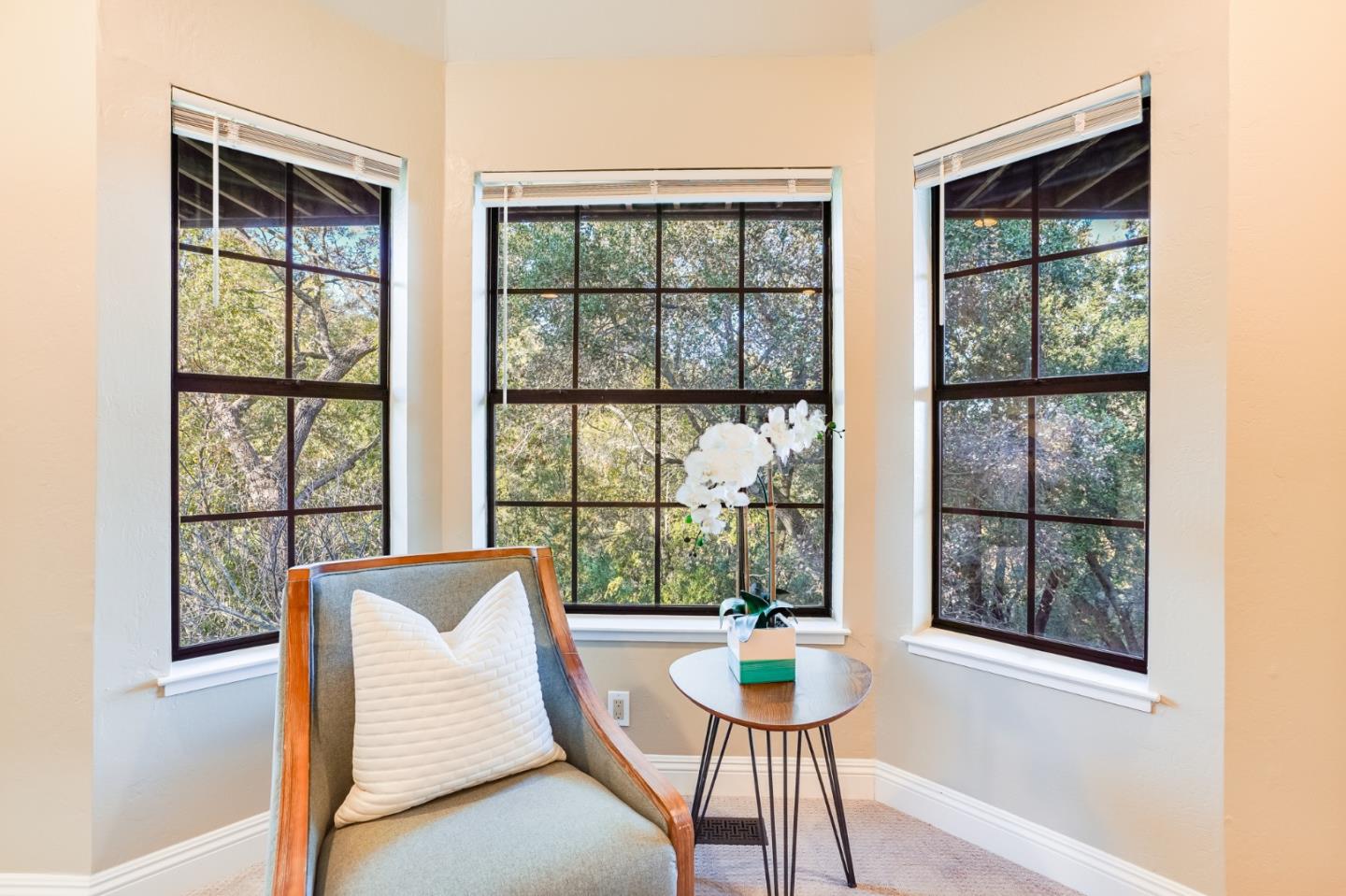 18565 Overlook Road Monte Sereno, CA 95030 - Photo 40 of 72 a living room with furniture and a window