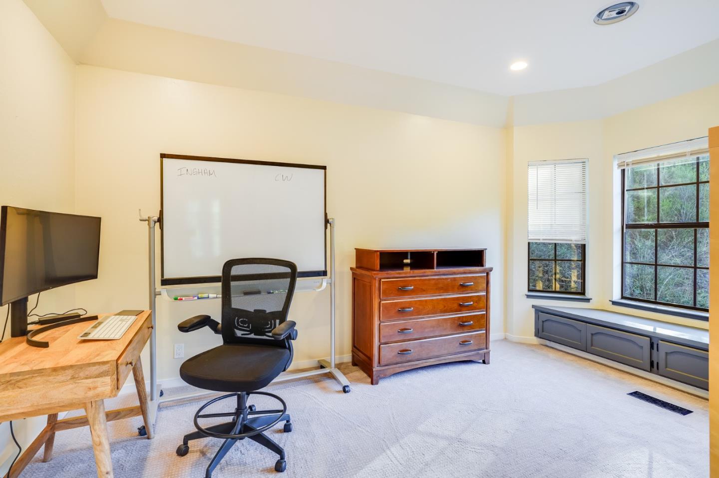 18565 Overlook Road Monte Sereno, CA 95030 - Photo 47 of 72 a bedroom with furniture and a window