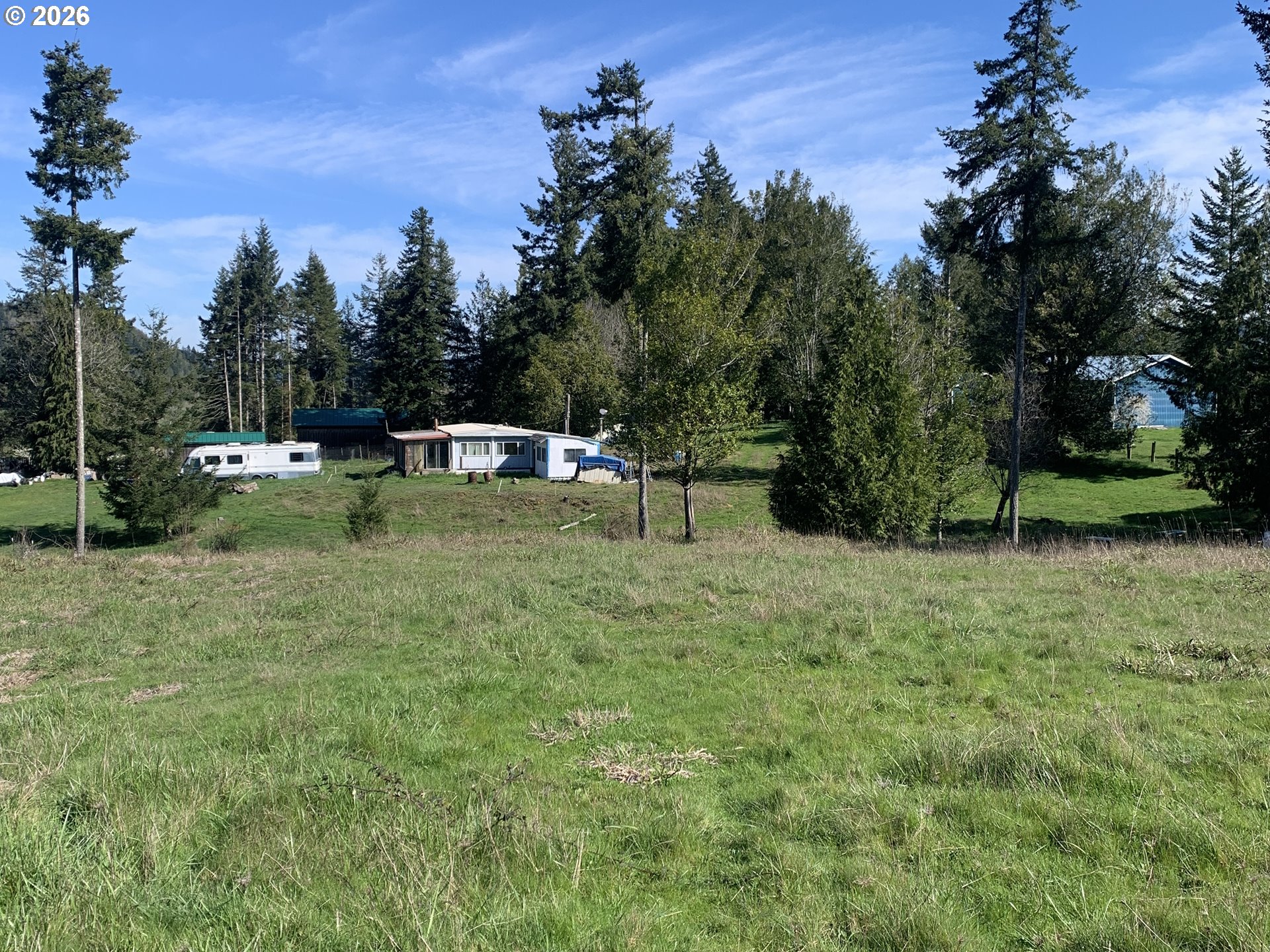 54885 Arago-Fishtrap Road Myrtle Point, OR 97458 - Photo 9 of 10 a view of a garden with a tree