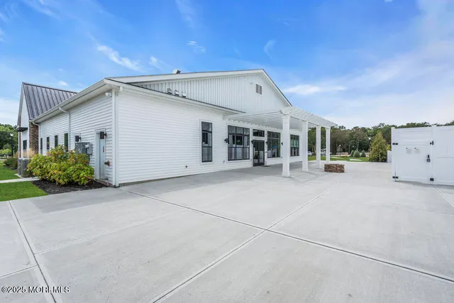 a view of a house with a outdoor space