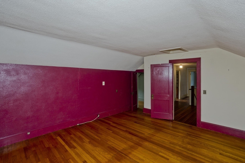 83 Mountain Road Wilbraham, MA 01095 - Photo 25 of 42 a view of empty room with wooden floor and fan