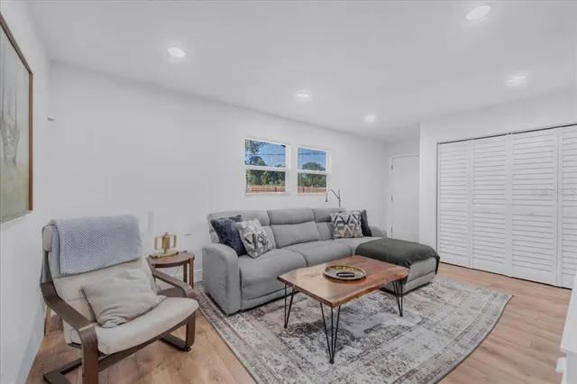 an aerial view of a city with lots of residential buildings